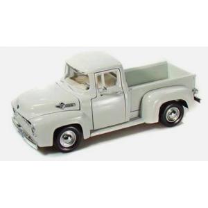 FORD F-100 PICKUP 1956 White 1/24 MOTOR MAX フォード 白...