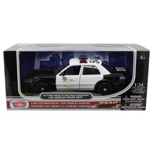 2015 Ford Police Interceptor LAPD 1/24 MotorMax【全国送料無料】 Los Angeles カリフォルニア パトカー フォード ミニカー 警察 モーターマックス｜miahat1024