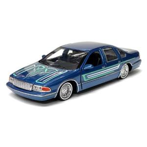 1993 Chevrolet Caprice Get Low Blue 1/24 Motor max...