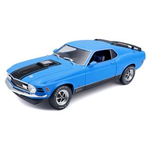 マイスト 1970 Ford Mustang Mach1 Orange 1/18 MAISTO 全国送料