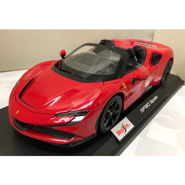 ミニカー Ferrari SF90 spider 1/18 MAISTO【全国送料無料】 フェラーリ...