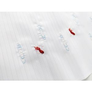 小千谷縮 半襟 半衿 麻100％ 刺繍 菖蒲 絽 夏物 日本製 : みあれる 