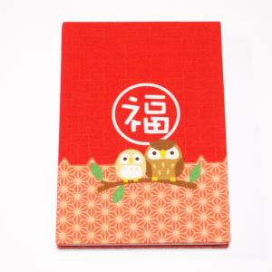 【2種】御朱印帳 日本製 前田染工 フクロウ だるまの詳細画像4