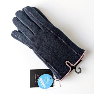 LANVIN en Bleu ランバン オン ブルー 手袋 メンズ ブランド ウール 混