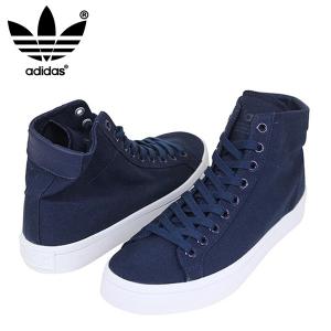 adidas アディダス COURT VANTAGE MID W メンズ スニーカー NAVY メンズ ネイビー キャンバス コート シューズ 定番 男性用 靴 送料無料 BA8319｜miami-records