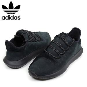 adidas アディダス TUBULAR SHADOW メンズ スニーカー ALL BLACK チューブラー シャドウ オールブラック ヌバック スエード レザー 黒 送料無料｜miami-records