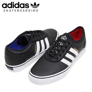 adidas skateboarding アディダス ADI-EASE X DAEWON メンズ スニーカー BLACK アディイース ブラック スケシュー レザー 黒 送料無料 SB CG4905｜miami-records