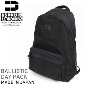 Fredrik Packers フレドリックパッカーズ 聖林公司別注 バリスティックナイロン デイパック BLACK リュックサック ブラック 黒 アウトドア 通勤 通学｜miami-records