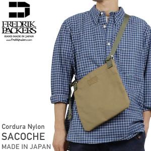 Fredrik Packers フレドリックパッカーズ 聖林公司別注 500D サコッシュ KHAKI カーキ コヨーテ COYOTE メンズ ショルダーバッグ MADE IN JAPAN 送料無料｜miami-records