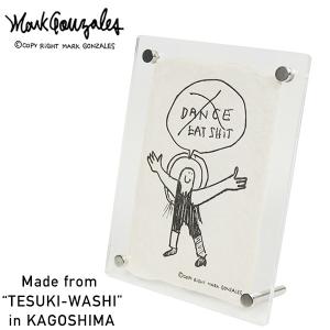 MARK GONZALES マークゴンザレス 鹿児島 手漉き和紙 フォトフレーム NO.8　アートワーク ART 九州 名産品 特産品 インテリア 雑貨 ギフト メール便 送料無料｜miami-records