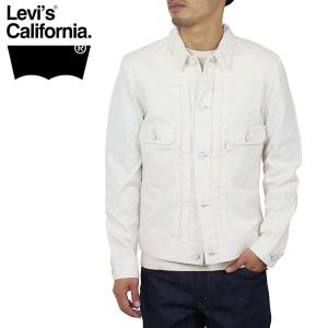 Levi's California リーバイス カリフォルニア 2nd Type ピケ素材 トラッカージャケット WHITE ピケ ジージャン セカンド 508 ホワイト メンズ LEVIS 送料無料｜miami-records