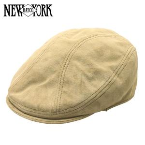 NEW YORK HAT ニューヨークハット Suede 1900 スエードハンチング TAN タン ベージュ メンズ レディース 帽子 本革 #9233