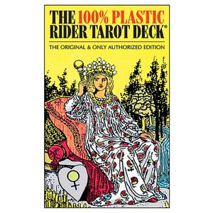 プラスチック ライダー ウェイト タロット The 100% Plastic Rider Tarot Deck 占い タロットカード [正規品] 英語のみ