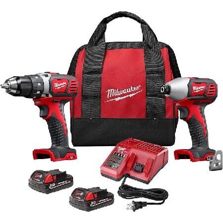 並行輸入 Milwaukee 2691-22 18-Volt Compact Drill and I...