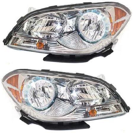 並行輸入 ヘッドライトアセンブリ 2008-2012 シボレー マリブ ハロゲン コンポジット 助手...