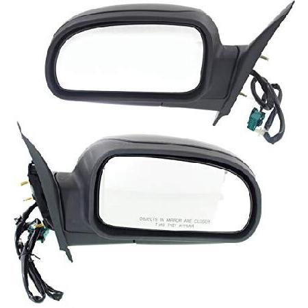 並行輸入 Kool Vue ミラー 2個セット 2002-2009 シボレー トレイルブレイザー 2...