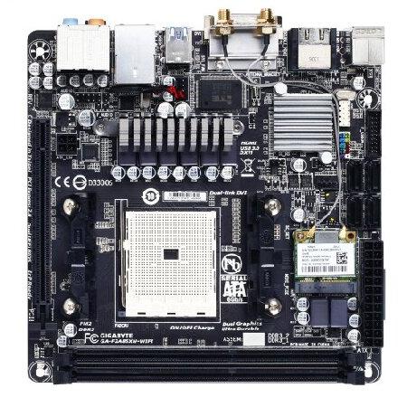 並行輸入 Gigabyte GA-F2A85XN-WIFI AMD A85X ソケット FM2 Mi...