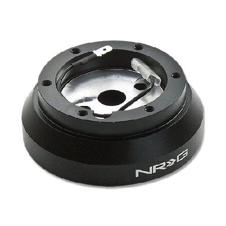 並行輸入 NRG SRK-140H ブラックステアリングホイールショートハブアダプター 日産200S...