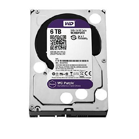並行輸入 WD HDD 内蔵ハードディスク 3.5インチ 6TB WD Purple 監視カメラ用 ...