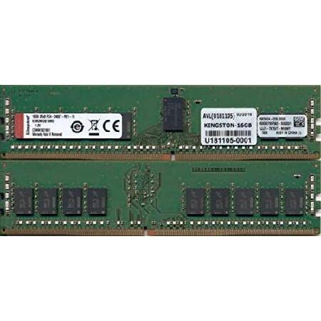 並行輸入 キングストン KVR24R17D8/16MA 16GB DDR4 2400MHZ ECC ...