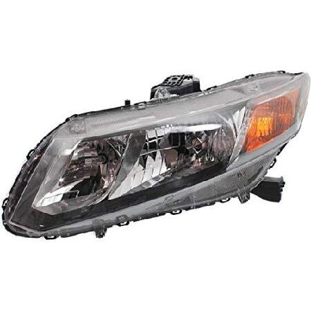 並行輸入 Evan Fischer Driver Side Headlight for Honda ...