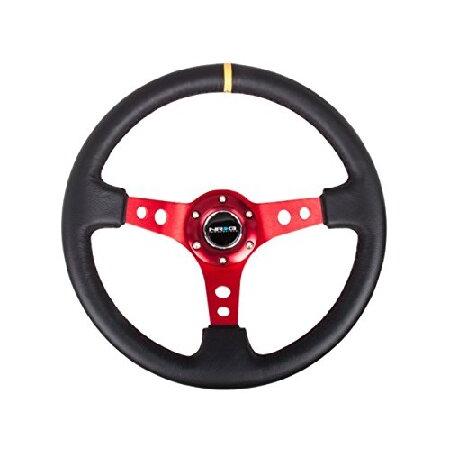 並行輸入 NRG Innovations NRG-RST-006RD-Y 強化ステアリングホイール ...