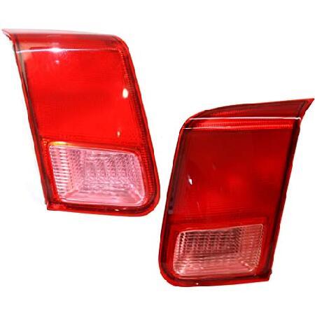 並行輸入 For Honda Civic Tail Light Assembly 2001 2002...