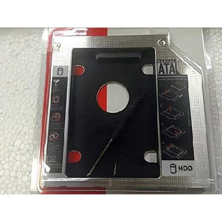並行輸入 9.5mm 2nd SSD HDD ハードドライブキャディ Dell Inspiron 1...