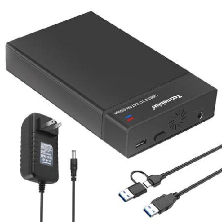 並行輸入 Tccmebius 外付けハードドライブエンクロージャ USB 3.0 - SATAドッキ...