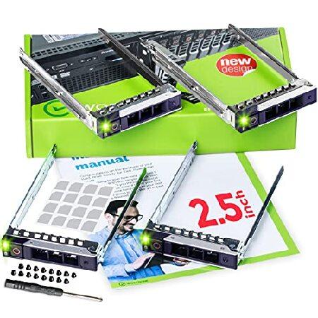 並行輸入 WORKDONE 4個パック - 2.5インチハードドライブキャディ - Dell Pow...