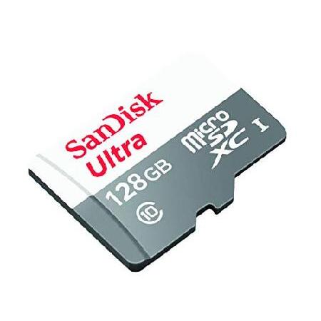 並行輸入 SanDisk microSDXC ULTRA 128GB 80MB/s SDSQUNS-...