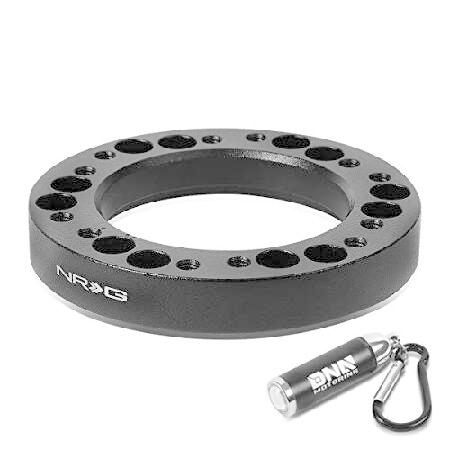 並行輸入 NRG Innovations SRK-500BK 1/2インチ ハンドルハブアダプタース...