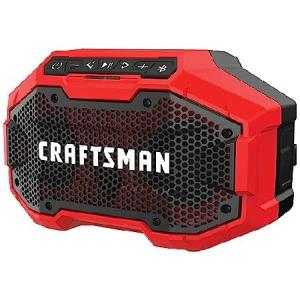 並行輸入 CRAFTSMAN V20 Wireless Portable Bluetooth Speaker, Tool Only (CMCR001B), Red