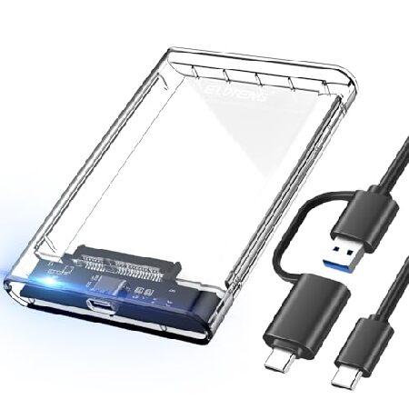 並行輸入 ELUTENG 2.5 SSD Enclosure 5Gbps Hard Drive Ca...