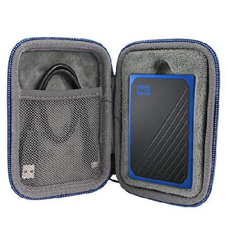 並行輸入 co2CREA ハードトラベルケース WD My Passport Go Cobalt S...