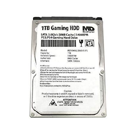 並行輸入 MaxDigitalData (MD1000GLSA854-PS) 1TB 5400RPM...