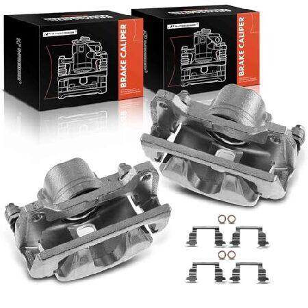 並行輸入 A-Premium ディスクブレーキキャリパーアセンブリ ブラケット付き アキュラとホンダ...