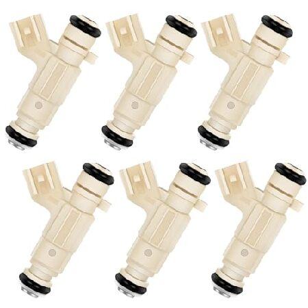 並行輸入 SCITOO インジェクターキット 4穴フューエルインジェクター 2004年 Ford エ...