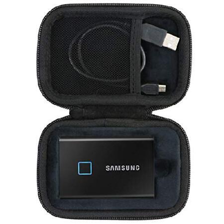 並行輸入 co2CREA ハードトラベルケース 交換用 Samsung T7 Touch ポータブル...