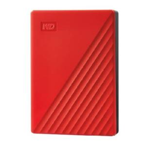 【並行輸入】WD ポータブルHDD 5TB USB3.0 レッド My Passport 暗号化 パスワード保護 外付けハードディスク / メーカー WDBPKJ0050BRD-WESN