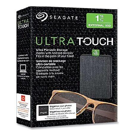 並行輸入 Seagate Ultra Touch SSD 【データ復旧3年付】 1TB 黒 外付 ポ...