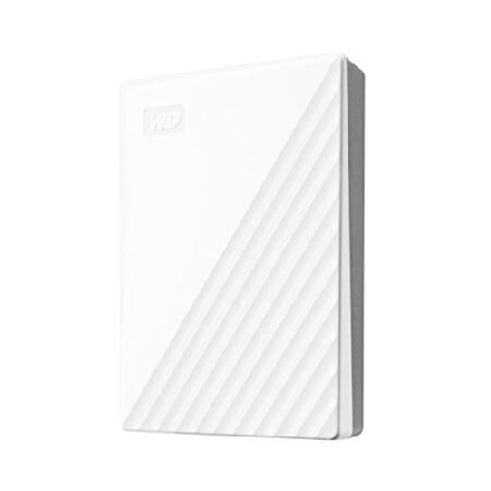 並行輸入 WD ポータブルHDD 5TB USB3.0 ホワイト My Passport 暗号化 パ...