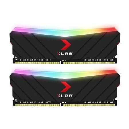 並行輸入 PNY XLR8 ゲーミング 32GB (2x16GB) DDR4 DRAM 3200MH...