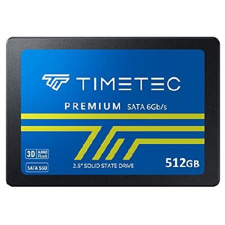 並行輸入 Timetec 512GB SSD 3D NAND SATA III 6Gb/s 2.5 ...