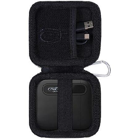 並行輸入 Aenllosi 収納ケース 互換品 クルーシャル Crucial X6 外付け SSD ...