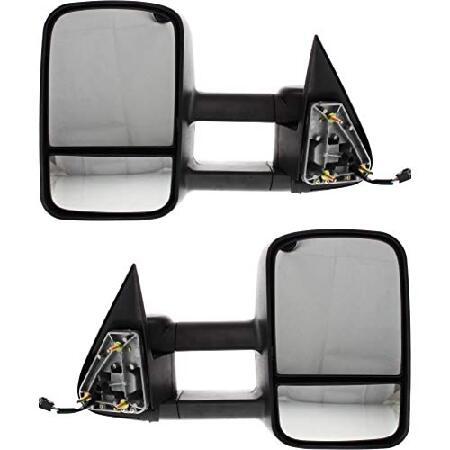 並行輸入 Cadillac Escalade EXT 2002 03 04 05 2006 牽引ミラ...