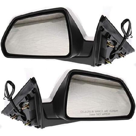 並行輸入 Cadillac CTS 2008-2014 ドアミラー ドライバーと助手席側のペア 手動...