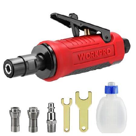 並行輸入 WORKPRO 1/4-Inch Pneumatic Straight Die Grind...