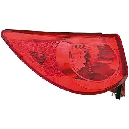 並行輸入 シボレートラバース アウターテールライトアセンブリ 2009 10 11 2012 運転席...