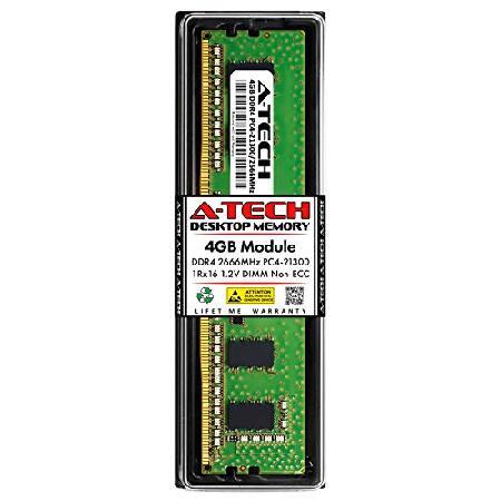 並行輸入 A-Tech 4GB RAM 交換用 Micron MTA4ATF51264AZ-2G6 ...